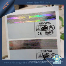 Hot Stamping Hologram Foil Security Sticker